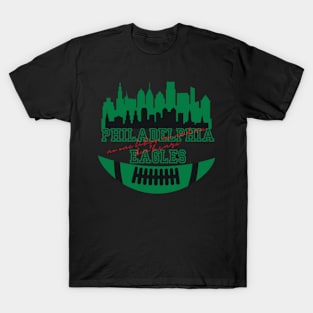 eagles football no one like us and we don't care T-Shirt